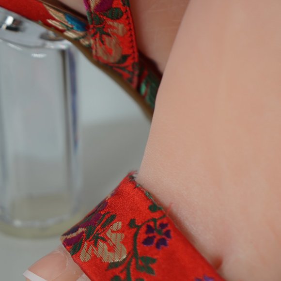 ROGUE Helium "UPRIGHT-03S" Round Heel Sandal Pump Sz7 (37) 7.5 READ - Picture 10 of 15